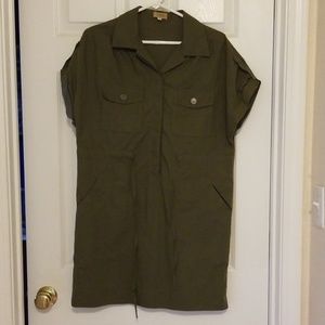 Trench safari dress
